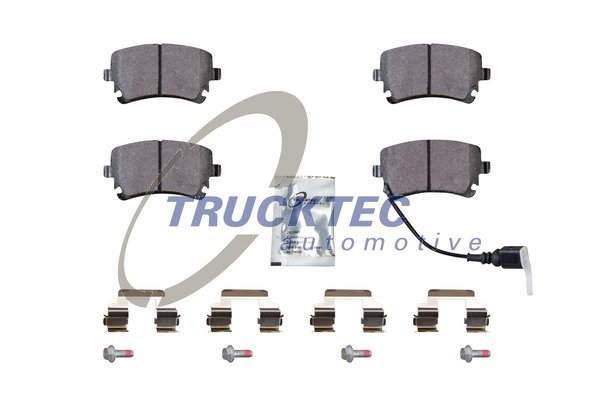 TRUCKTEC AUTOMOTIVE Zestaw klocków hamulcowych, hamulce tarczowe 07.35.239