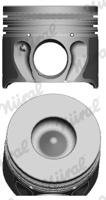 NÜRAL Kolv 87-140800-00
