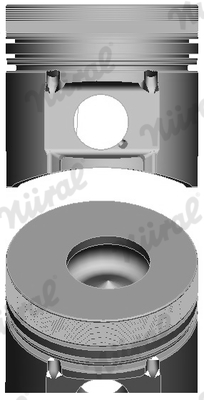 NÜRAL Kolvid 87-252507-10