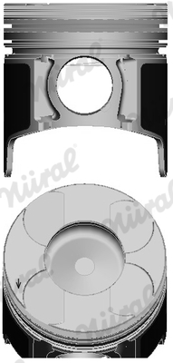 NÜRAL Kolv 87-307600-40