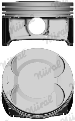 NÜRAL stūmoklis 87-435307-00