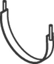 DINEX Uchwyt, system wydechowy 21847