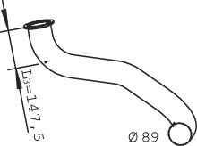 DINEX Rura wydechowa 22137