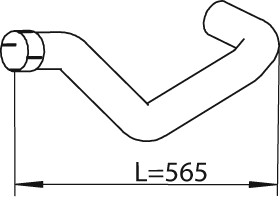 DINEX Rura wydechowa 47522