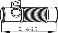 DINEX Rura wydechowa 68091