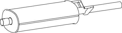 DINEX vidurinis duslintuvas 74406