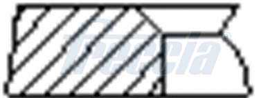 FRECCIA Männänrengassarja FR10-507500