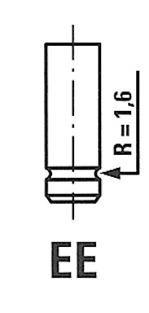 FRECCIA Zawór wydechowy R3324/RCR