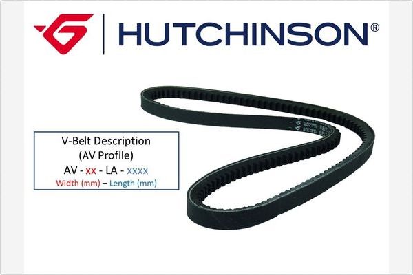 HUTCHINSON Pasek klinowy AV 13 1485 (La 1500)