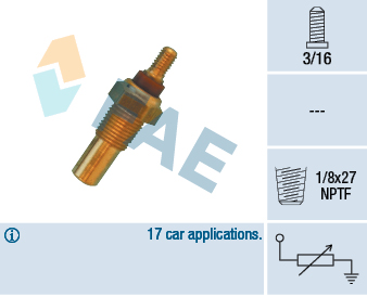 FAE Sensor, kylmedelstemperatur 32020
