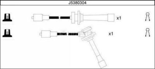 NIPPARTS Süütesüsteemikomplekt J5380304