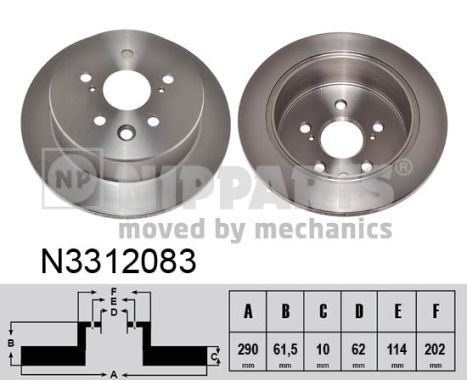 NIPPARTS Piduriketas N3312083