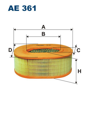FILTRON Õhufilter AE 361