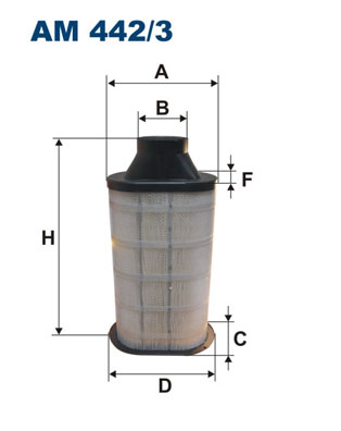FILTRON Õhufilter AM 442/3