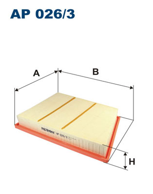 FILTRON Luftfilter AP 026/3