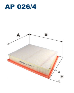 FILTRON Luftfilter AP 026/4