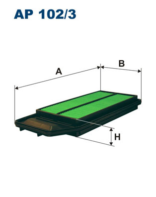 FILTRON Õhufilter AP 102/3