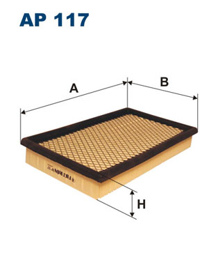 FILTRON Õhufilter AP 117