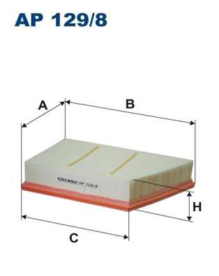 FILTRON Luftfilter AP 129/8