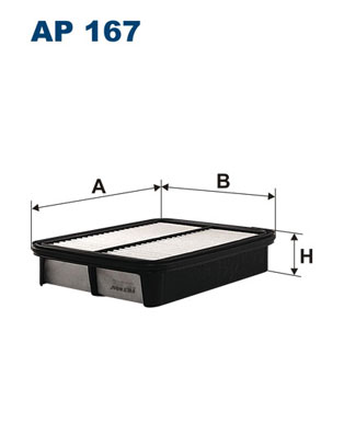 FILTRON Õhufilter AP 167