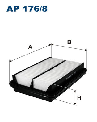 FILTRON Õhufilter AP 176/8