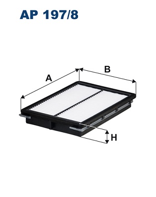 FILTRON Õhufilter AP 197/8
