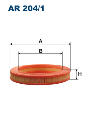 FILTRON Õhufilter AR 204/1