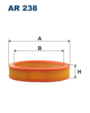 FILTRON Õhufilter AR 238