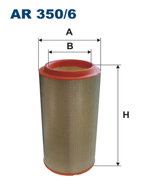 FILTRON Õhufilter AR 350/6