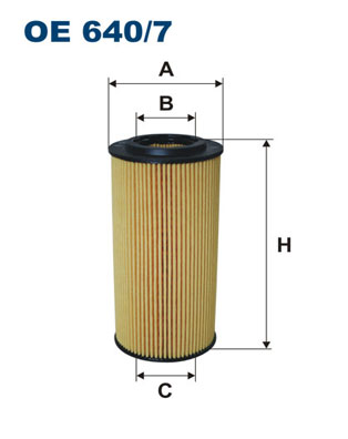 FILTRON Õlifilter OE 640/7