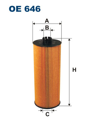 FILTRON Öljynsuodatin OE 646