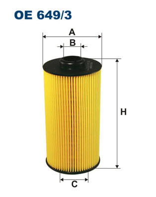 FILTRON Õlifilter OE 649/3