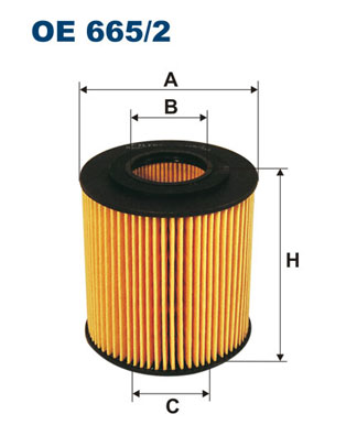 FILTRON Öljynsuodatin OE 665/2