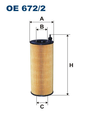 FILTRON Õlifilter OE 672/2
