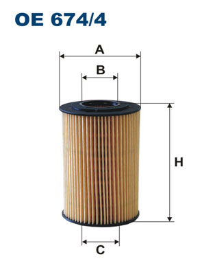 FILTRON Õlifilter OE 674/4