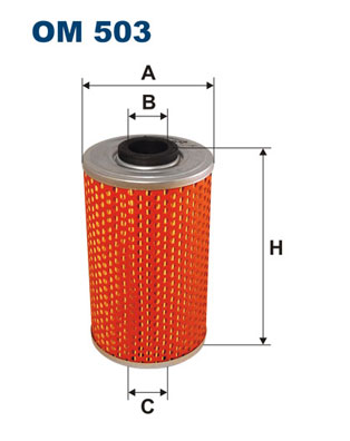 FILTRON Filtr oleju OM 503
