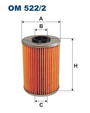 FILTRON Õlifilter OM 522/2