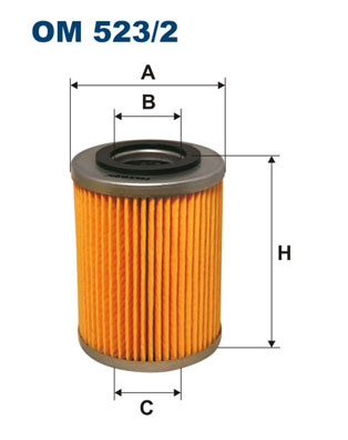 FILTRON Õlifilter OM 523/2