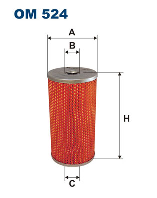 FILTRON Õlifilter OM 524