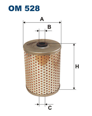 FILTRON Filter,tööhüdraulika OM 528
