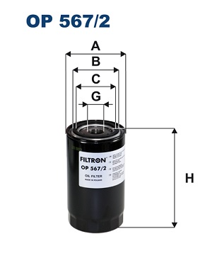 FILTRON Õlifilter OP 567/2
