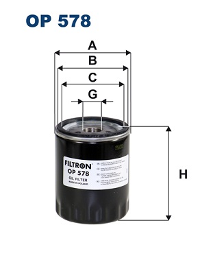 FILTRON Õlifilter OP 578