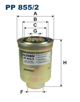 FILTRON Kütusefilter PP 855/2