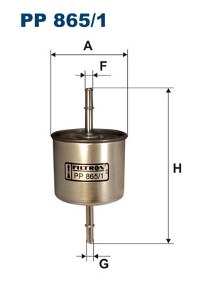 FILTRON Kütusefilter PP 865/1
