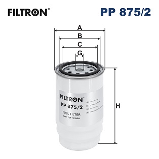 FILTRON Kütusefilter PP 875/2