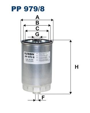 FILTRON Kütusefilter PP 979/8