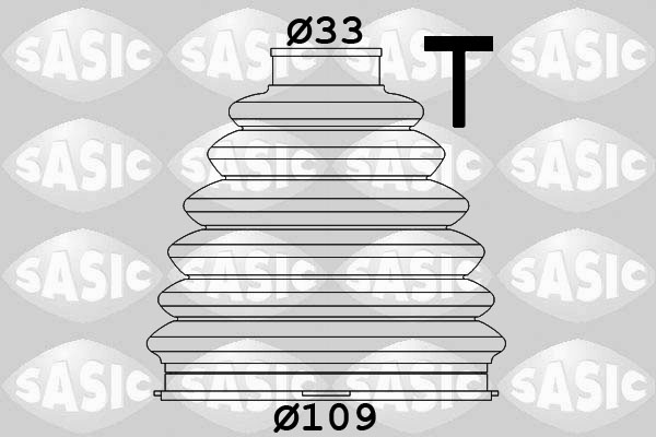 SASIC Kaitsekummikomplekt, veovõll 1900004