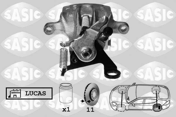 SASIC Pidurisadul 6506028