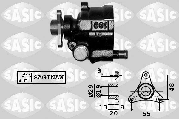 SASIC Roolivõimendi pump 7074001