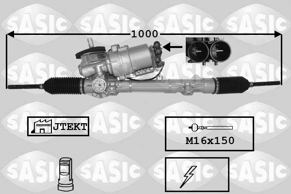 SASIC Przekładnia kierownicza 7170057
